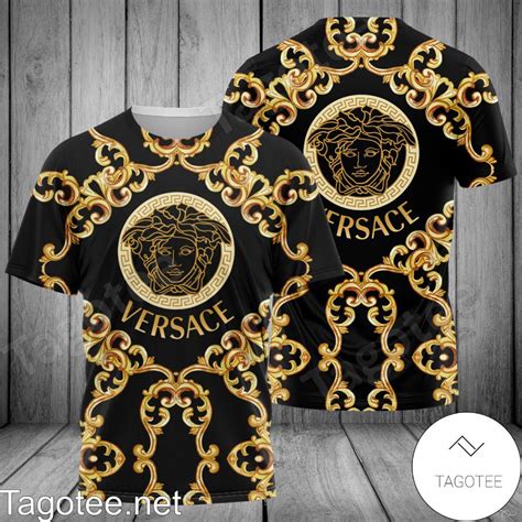 versace lion t shirt|versace gold medusa logo.